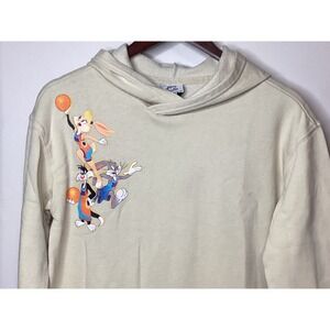 Space Jam 2 A New Legacy Hoodie XL Womens Tune Squad Cartoon Character‎ Top